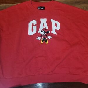 Disney GAP Red Minnie Mouse Sweatshirt